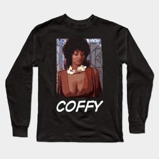 Blaxploitation Queen Coffys Revenge Apparel Long Sleeve T-Shirt